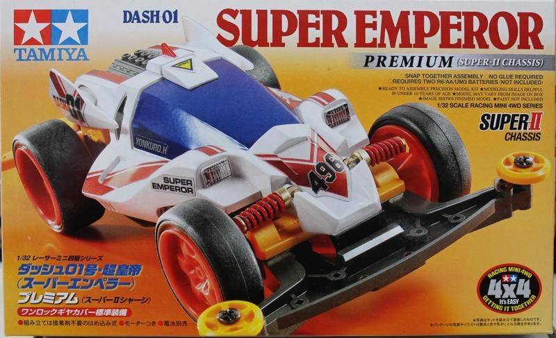 TAMIYA 18070 JR Dash-01 Super Emperor - Premium 1/32 Mini 4wd . ..