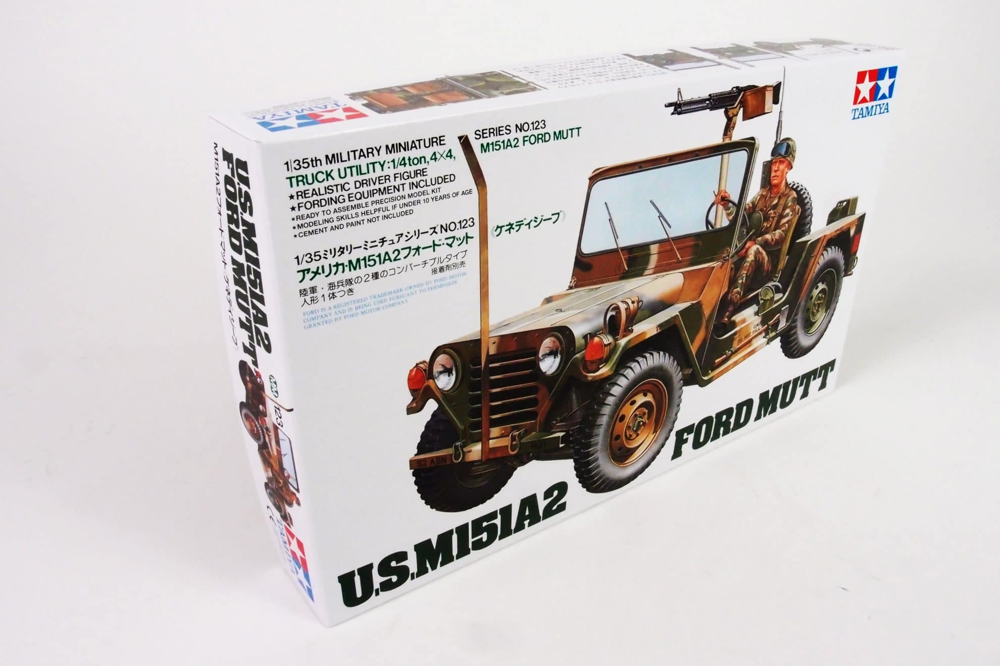 M151A2 Ford Mutt TAMIYA Decal  pour 35123 1/35 U.S 