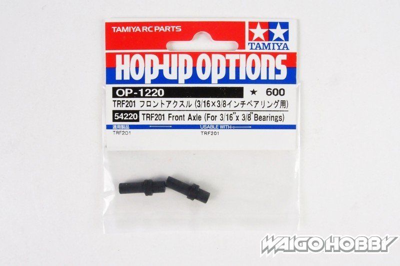 For 3/16"x 3/8" Bearings Tamiya 54220 RC TRF201 Front Axle