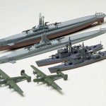 Tamiya 31903 1/700 U.S. Submarine Gato Class and Japanese Submarine Chaser No.13