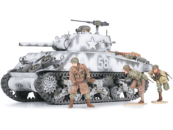 Tamiya 35251 1/35 US Medium Tank M4A3 Sherman 105mm Howitzer (Assault Support)