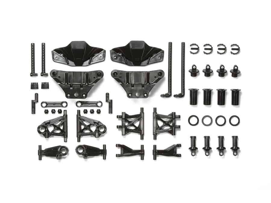 Tamiya 51528 TT-02 B Parts (Suspension Arms)：圖片 1