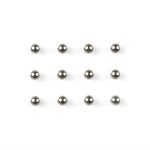 Tamiya 54226 RC 3/32 Inch Tungsten Differential Ball (12Pcs)