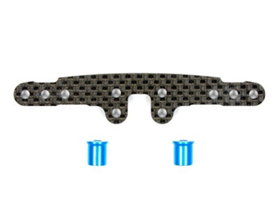 Tamiya 54452 RC XV-01 Carbon Damper Stay (Front)：圖片 1