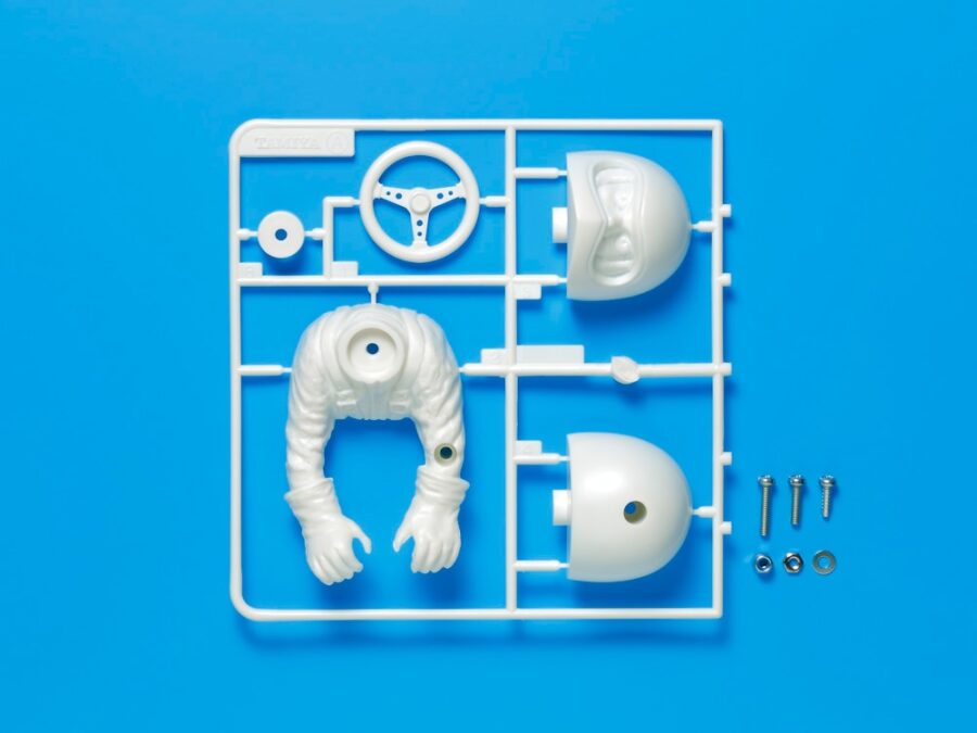 Tamiya 54531 WR-02 Driver Figure (Torso)：圖片 1