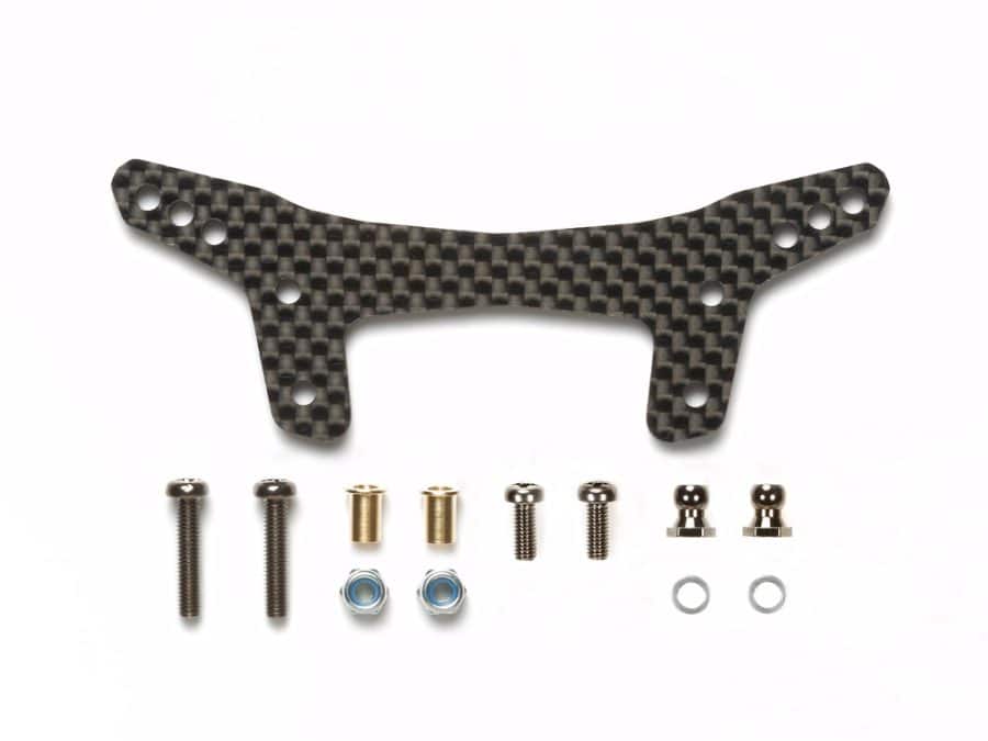 Tamiya 54562 DT-03 Carbon Damper Stay (Front)：圖片 1
