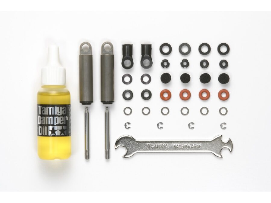 Tamiya 56515 Tractor Truck Aluminum Oil Damper (2pcs.)：圖片 1