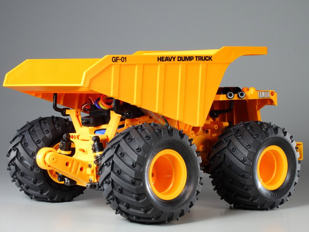 紅弁天LDAMP TRUCK GF-01 Tamiya 58622 1/24 RC Heavy Dump Truck (GF-01 Chassis) - 田宮模型