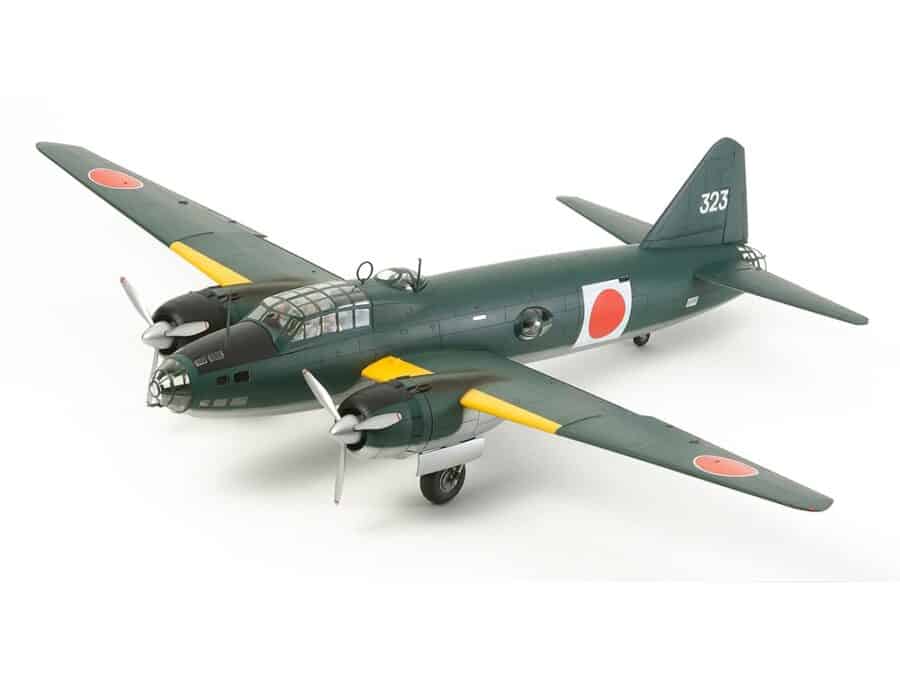Tamiya 61110 1/48 Mitsubishi G4M1 Model 11 - Admiral Yamamoto Transport (w/17 Figures)：圖片 1