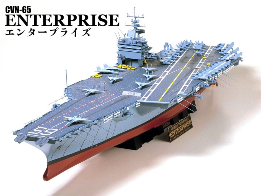 Tamiya 78007 1/350 CVN-65 Enterprise U.S. Aircraft Carrier：圖片 1