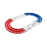Tamiya 94893 1/32 Mini 4WD Oval Home Circuit (2-Level Lane Change) (Red/White/Blue)