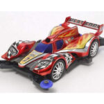 Tamiya 95040 1/32 Mini 4WD Heat Edge Red Metallic (Red Color-Plated Body) (MA Chassis)