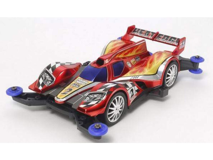 Tamiya 95040 1/32 Mini 4WD Heat Edge Red Metallic (Red Color-Plated Body) (MA Chassis)：圖片 1