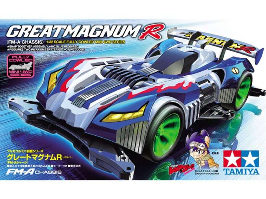 Tamiya 19453 1/32 Mini 4WD Great Magnum R (FM-A Chassis)：圖片 2