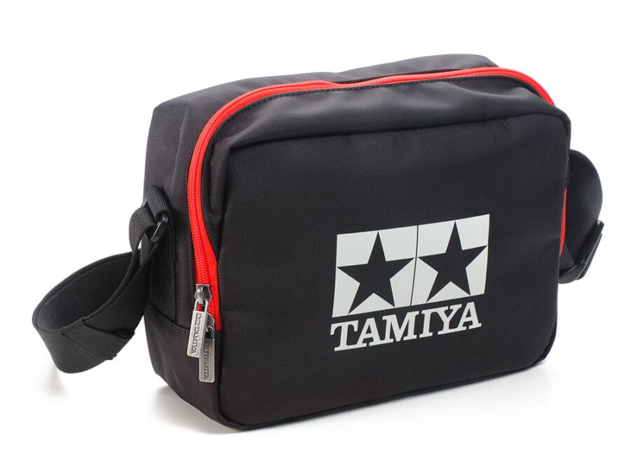 Tamiya 67405 Shoulder Case 2 (Black/Red)：圖片 1