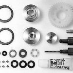 Tamiya 53070 1/10 Touring Car/Manta Ray Ball Diff Set