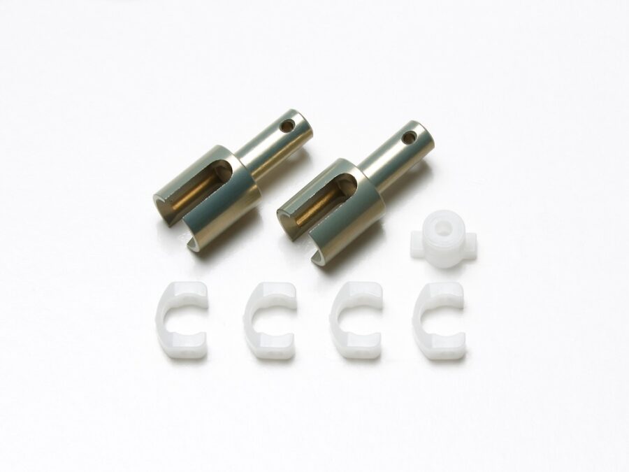Tamiya 54532 Aluminum Cup Joint For TA06 Gear Differential Unit (2pcs.)：圖片 1