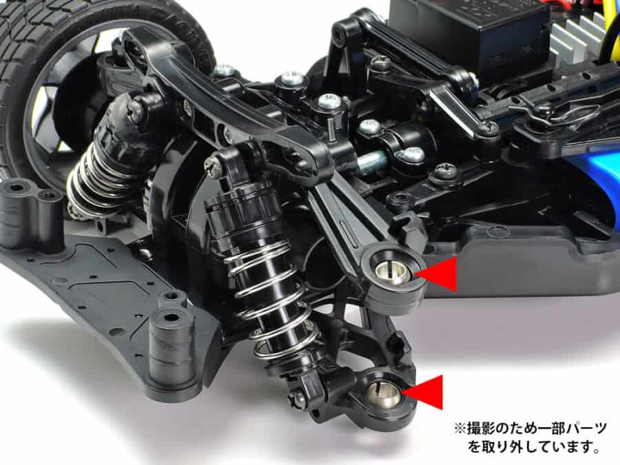 Tamiya 54559 TT-02 Low Friction Suspension Ball (4pcs.)：圖片 2
