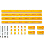 Tamiya 70183 Universal Arm Set (Orange)