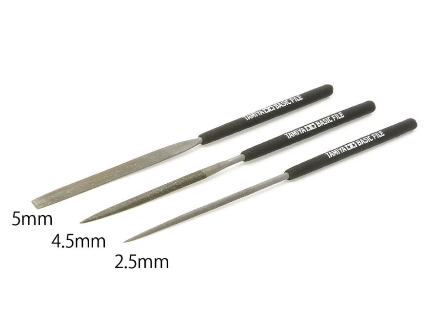 Tamiya 74104 Basic File Set (Smooth Double-Cut)：圖片 1
