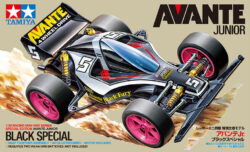 Tamiya 95501 1/32 Mini 4WD Avante Jr. Black Special (Type 2 Chassis)：圖片 2