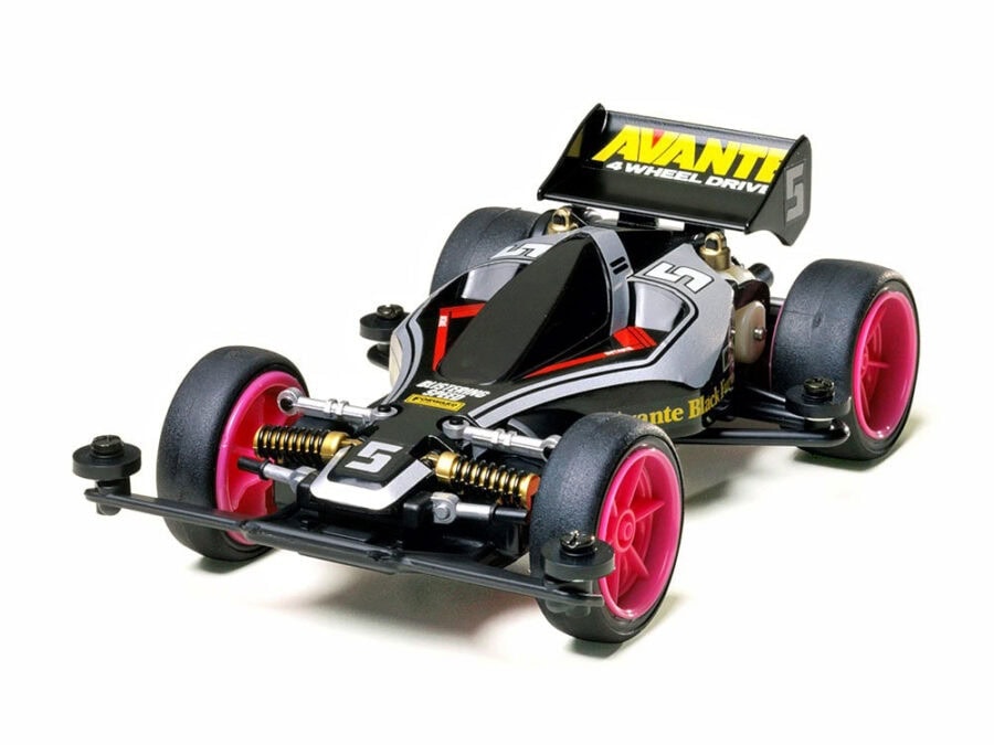 Tamiya 95501 1/32 Mini 4WD Avante Jr. Black Special (Type 2 Chassis)：圖片 1