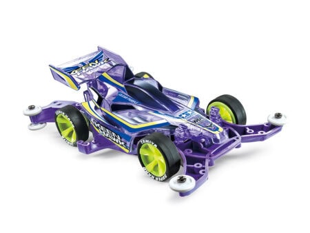 Tamiya 95399 1/32 Mini 4WD Keen Hawk Jr. Clear Purple Special (MA Chassis)