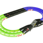 Tamiya 69569 Mini 4WD Oval Home Circuit with Lane Change (Light Green / Blue)