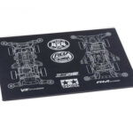 Tamiya 67453 Mini 4WD Setting Board (FM-A & VZ Chassis / Carbon Pattern)