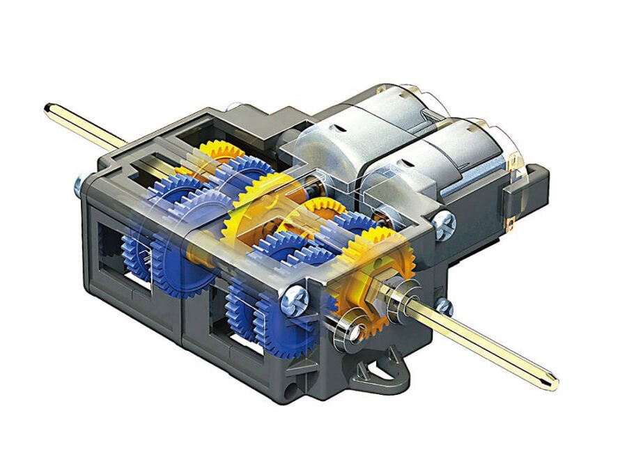 Tamiya 70168 Double Gearbox (Left/Right Independent 4-Speed)：圖片 1