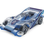 Tamiya 95572 1/32 Mini 4WD Rayvolf Polycarbonate Body Special (Light Blue) (MS Chassis)