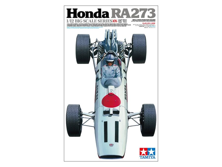Tamiya 12032 1/12 Honda RA273 (w/Photo-Etched Parts)：圖片 2