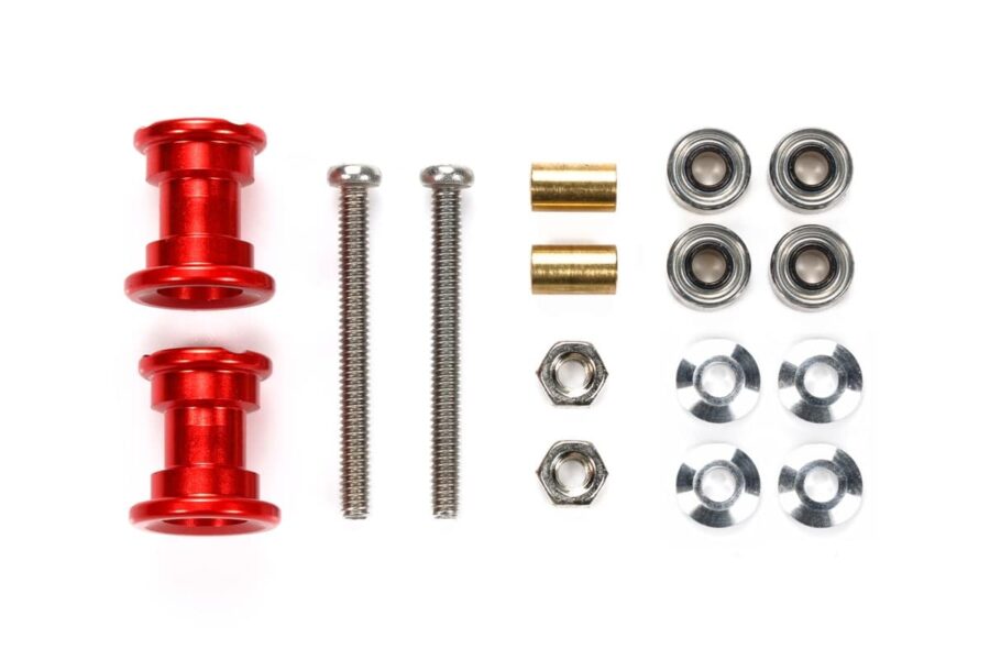Tamiya 95562 JR LW DOUBLE ALUMINUM ROLLERS：圖片 1