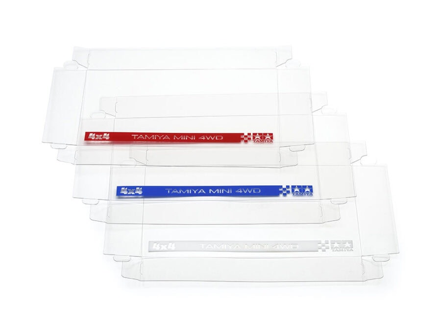 Tamiya 10322 AO-1047 Basic Mini 4wd Car Box Clear Covers (3pcs.)：圖片 1