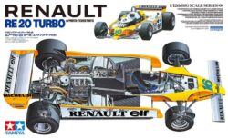 Tamiya 12033 1/12 Renault RE-20 Turbo (w/Photo-etched Parts)：圖片 2