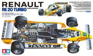 Tamiya 12033 1/12 Renault RE-20 Turbo (w/Photo-etched Parts):圖片 2