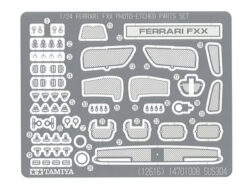 Tamiya 12616 1/24 Ferrari FXX Photo-Etched Parts Set：圖片 2