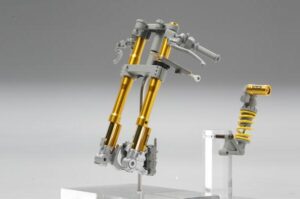 Tamiya 12619 1/12 Kawasaki Ninja ZX-RR Front Fork Set