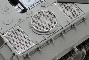 Tamiya 12666 1/35 German Panther Ausf.D Photo-Etched Grille Set：圖片 2