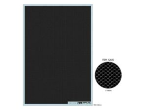 Tamiya 12680 Carbon Pattern Decal (Plain Weave / Extra Fine)