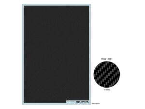 Tamiya 12681 Carbon Pattern Decal (Twill Weave/fine)