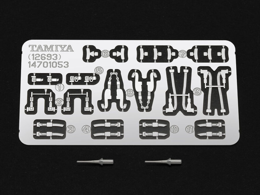 Tamiya 61122 1/48 Grumman F-14A Tomcat (Late Model) Carrier Launch Set：圖片 28