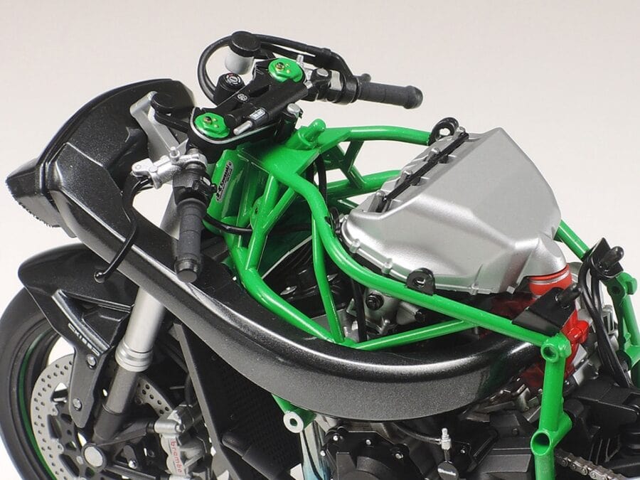 Tamiya 14131 1/12 Kawasaki Ninja H2R：圖片 5