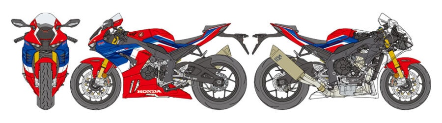 Tamiya 14138 1/12 Honda CBR1000RR-R FIREBLADE SP：圖片 9