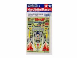 Tamiya 15174 1/32 Mini 4WD Fully Cowled Mini 4WD Hologram Sticker Set B：圖片 3