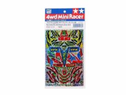 Tamiya 15174 1/32 Mini 4WD Fully Cowled Mini 4WD Hologram Sticker Set B