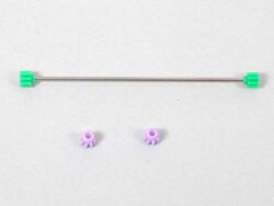 Tamiya 15205 Mini 4WD 1.4mm Hollow Propeller Shaft (for Super 1 / TZ Chassis)