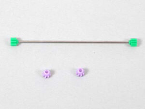 Tamiya 15205 Mini 4WD 1.4mm Hollow Propeller Shaft (for Super 1 / TZ Chassis)