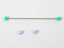 Tamiya 15205 Mini 4WD 1.4mm Hollow Propeller Shaft (for Super 1 / TZ Chassis)：圖片 2