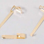 Tamiya 15278 1/32 Mini 4WD DR Type1 Chassis Gold Plated Terminal Set For Mini 4WD